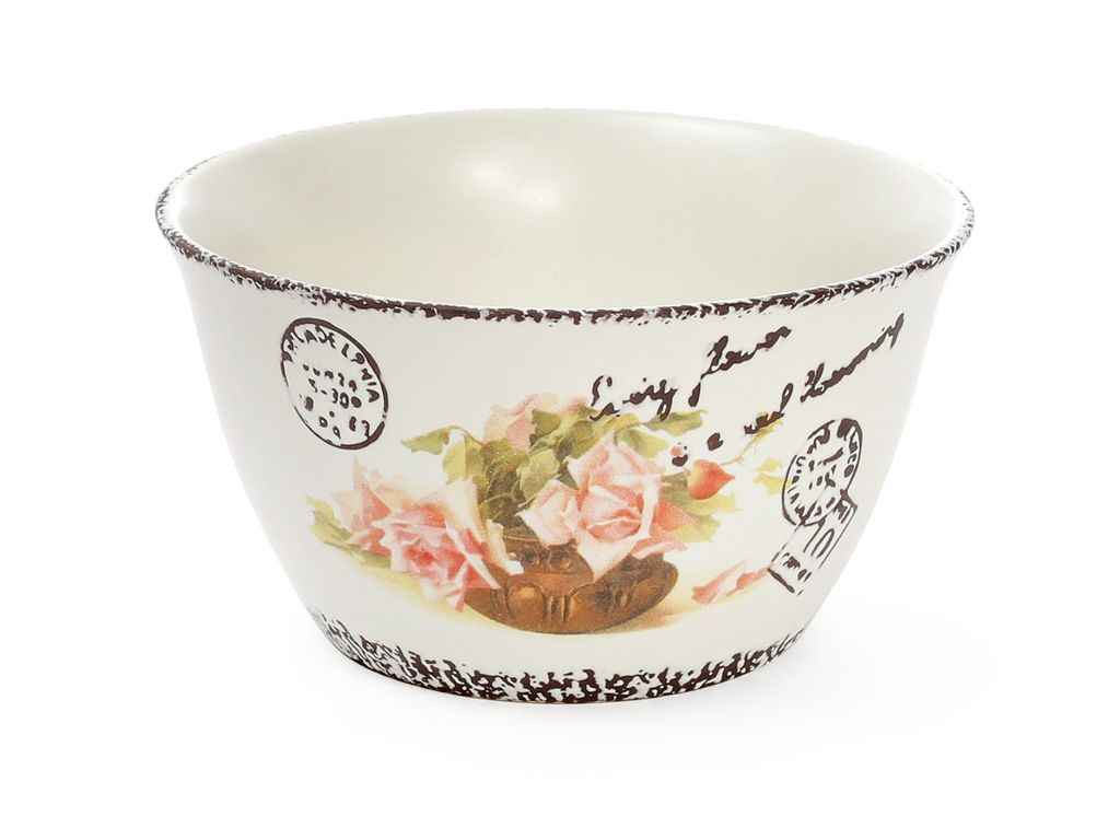 Піала 350мл кераміка Провансальська Троянда ТМ BONADI Піала 350мл кераміка Провансальська Троянда ТМ BONADI