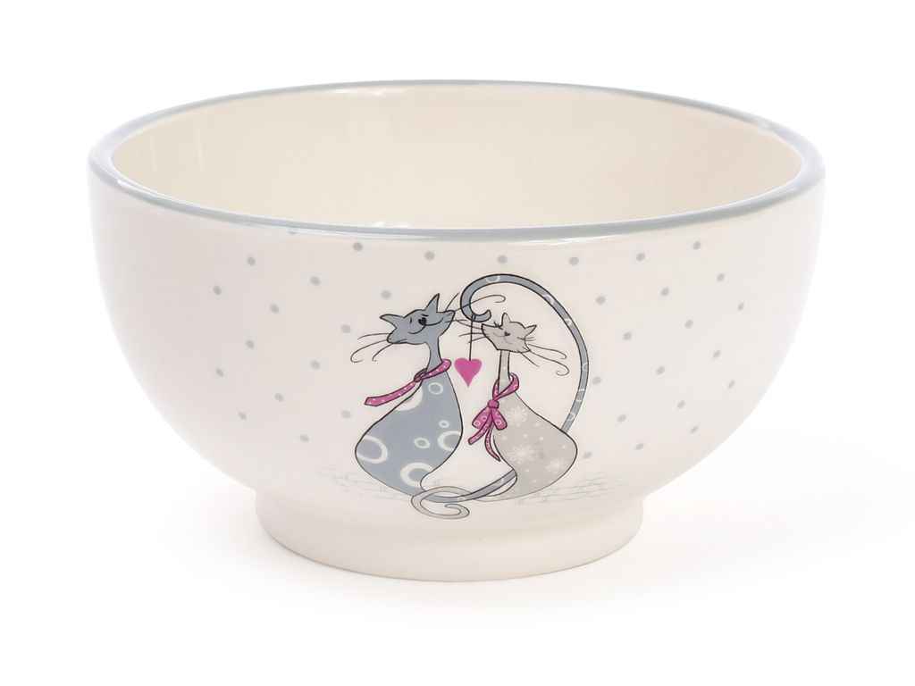 Салатник 650мл з обємним малюнком ТМ BONADI Салатник 650мл з обємним малюнком ТМ BONADI