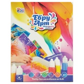 Дитячий набір для творчості в техниці Ебру 62742, 6 пігментів. Зображення №2