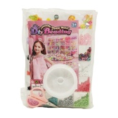 Дитячий набір бісеру для створення прикрас 610-34 ножиці, волосінь у комплекті. Зображення №4