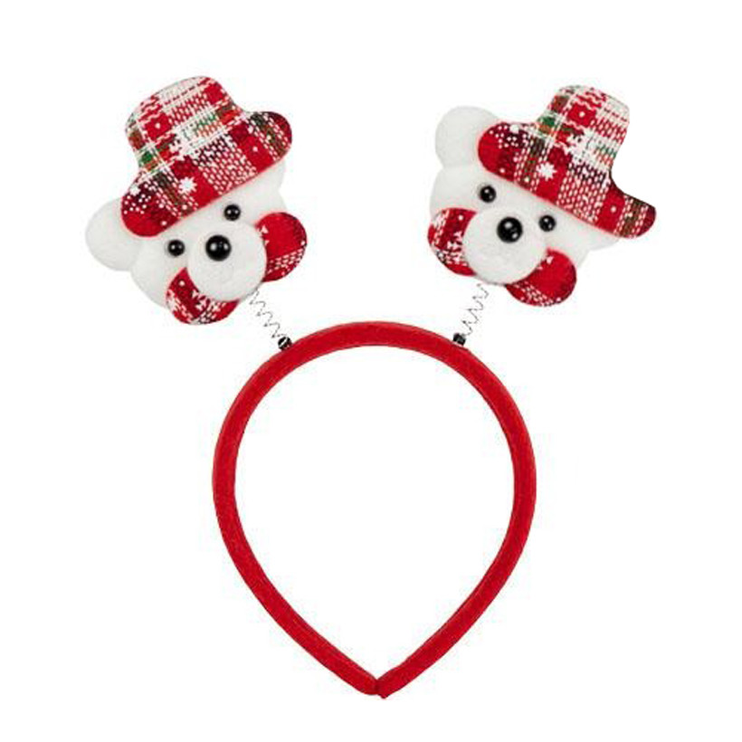 Обідок новорічний "Ведмідь" 2505-SP-4 розмір 22,5 см Обідок новорічний "Ведмідь" 2505-SP-4 розмір 22,5 см