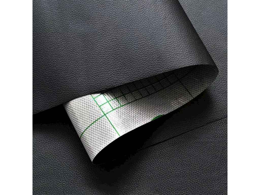 Самоклеюча екошкіра в рулонах 1,37м*1м*0,5мм Чорний SW-00001358 ТМSTICKER WALL Самоклеюча екошкіра в рулонах 1,37м*1м*0,5мм Чорний SW-00001358 ТМSTICKER WALL