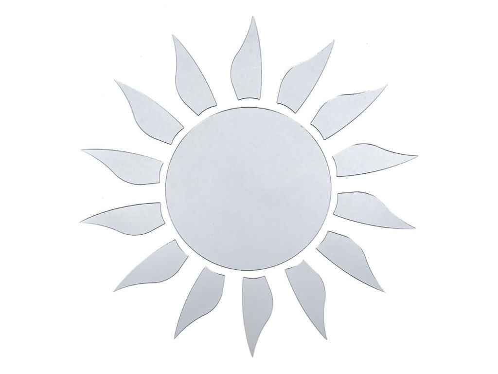 Дзеркальний декор акриловий самоклеючий срібло 15шт (D) SW-00002501 ТМSTICKER WALL Дзеркальний декор акриловий самоклеючий срібло 15шт (D) SW-00002501 ТМSTICKER WALL