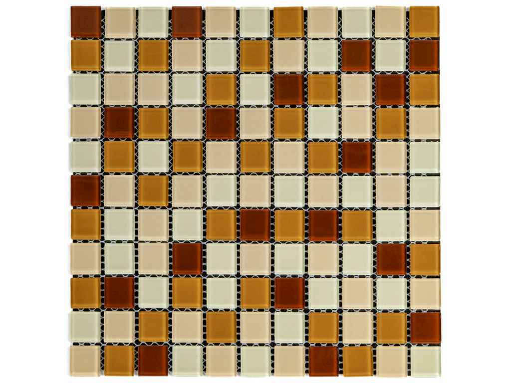 Мозаїка з декоративного скла 298*298*4,5мм Коричнева SW-00002363 ТМSTICKER WALL Мозаїка з декоративного скла 298*298*4,5мм Коричнева SW-00002363 ТМSTICKER WALL
