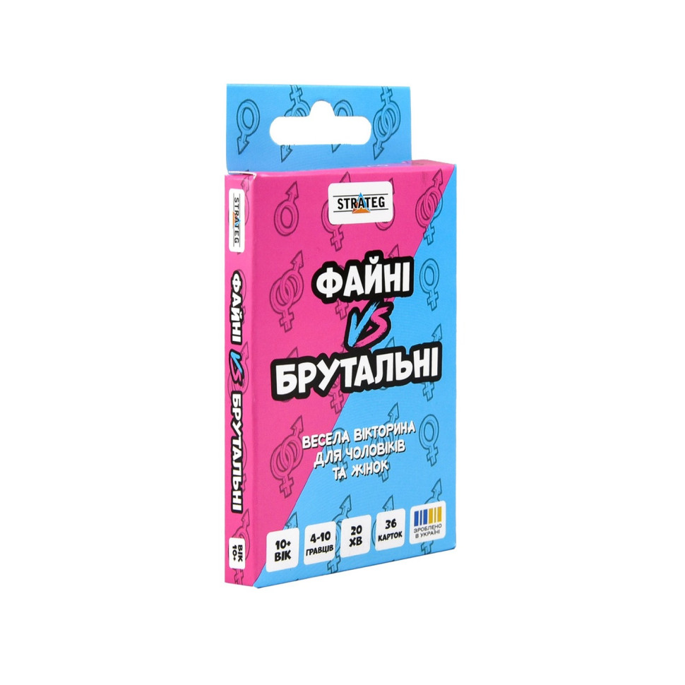 Карткова гра "Файні vs Брутальні" 30953, 36 карток Карткова гра "Файні vs Брутальні" 30953, 36 карток