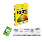 Настільна гра "Весела компанія 100%" 30949, 110 карток. Зображення №2 Настільна гра "Весела компанія 100%" 30949, 110 карток. Зображення №2