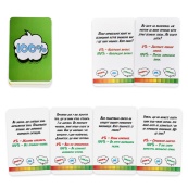 Настільна гра "Весела компанія 100%" 30949, 110 карток. Зображення №3 Настільна гра "Весела компанія 100%" 30949, 110 карток. Зображення №3