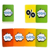 Настільна гра "Весела компанія 100%" 30949, 110 карток. Зображення №5 Настільна гра "Весела компанія 100%" 30949, 110 карток. Зображення №5