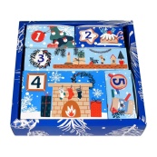 Дитячий набір для творчості розфарбовування гіпсової фігурки "Адвент календар" 31047. Зображення №2