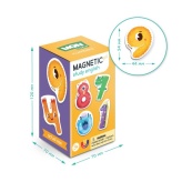 Детский набор магнитов "Магнитные цифры" Mon Game 200204. Изображение №3