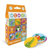 Настольная карточная игра для детей "Дикие животные" 301238, 12 фишек. Изображение №2 Настольная карточная игра для детей "Дикие животные" 301238, 12 фишек. Изображение №2