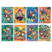 Водні розмальовки "Джунглі. Щенячий патруль" 200630, 8 сторінок. Зображення №4