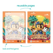 Водні розмальовки "Джунглі. Щенячий патруль" 200630, 8 сторінок. Зображення №6