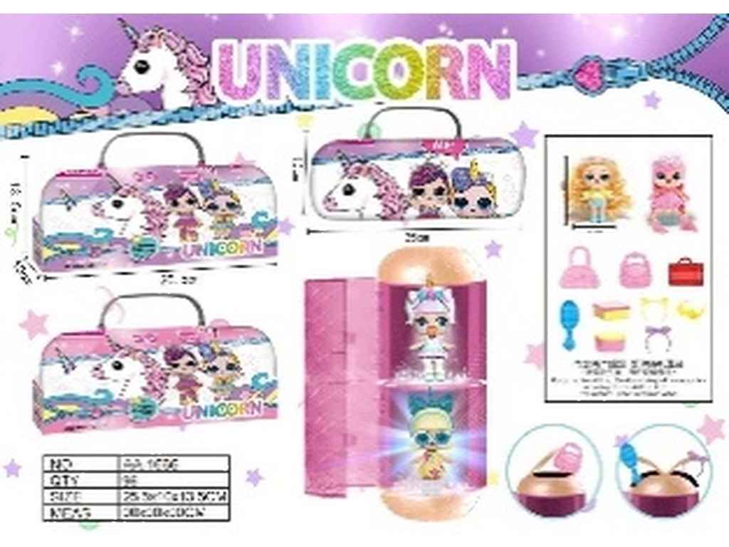 Лялька Unicorn капсула з музикою та світлом AA-1666 ТМ TLT Лялька Unicorn капсула з музикою та світлом AA-1666 ТМ TLT