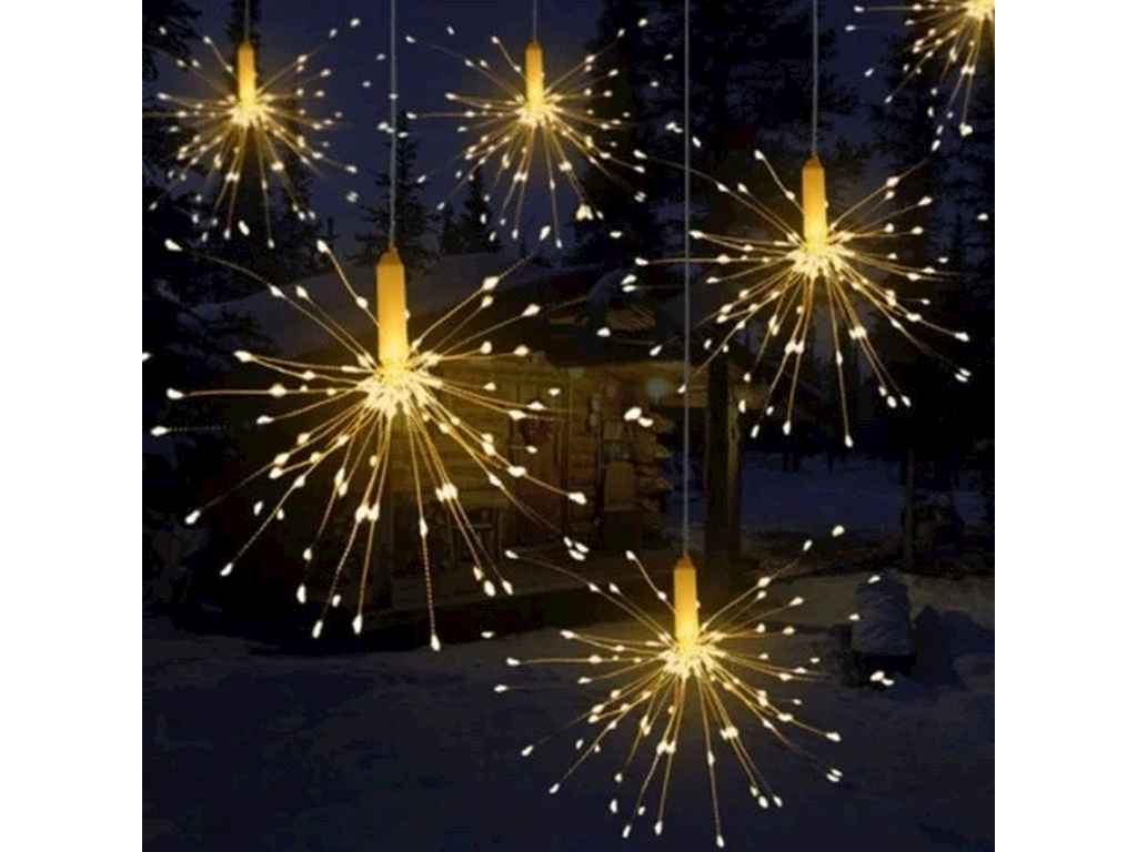 Гірлянда золото 5м Феєрверк 5пучків ZB-013-5 G ТМ TLT Гірлянда золото 5м Феєрверк 5пучків ZB-013-5 G ТМ TLT