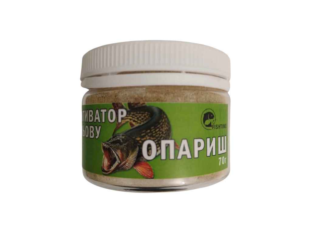 Активатор кльову сухий 70г Опариш ТМ FISHTIME Активатор кльову сухий 70г Опариш ТМ FISHTIME