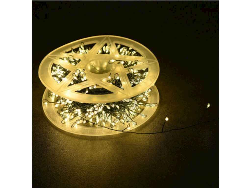 Гірлянда-роса 600 LED золотий 20м usb пульт ТМ TLT Гірлянда-роса 600 LED золотий 20м usb пульт ТМ TLT