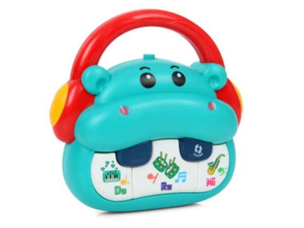 Піаніно 12см музика УКР бегемот FT 0056 ABCD ТМ METR Піаніно 12см музика УКР бегемот FT 0056 ABCD ТМ METR