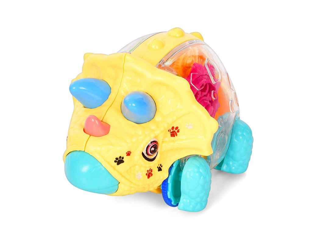 Машинка 13см Динозавр інерція MH168-145 жовтий ТМ METR Машинка 13см Динозавр інерція MH168-145 жовтий ТМ METR