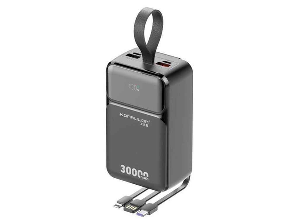 Power Bank 30000mAh A55Q 22.5W ТМ KONFULON Power Bank 30000mAh A55Q 22.5W ТМ KONFULON