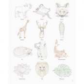 Книга-розмальовка Точкографія. У світі природи Жорж 101049. Зображення №3