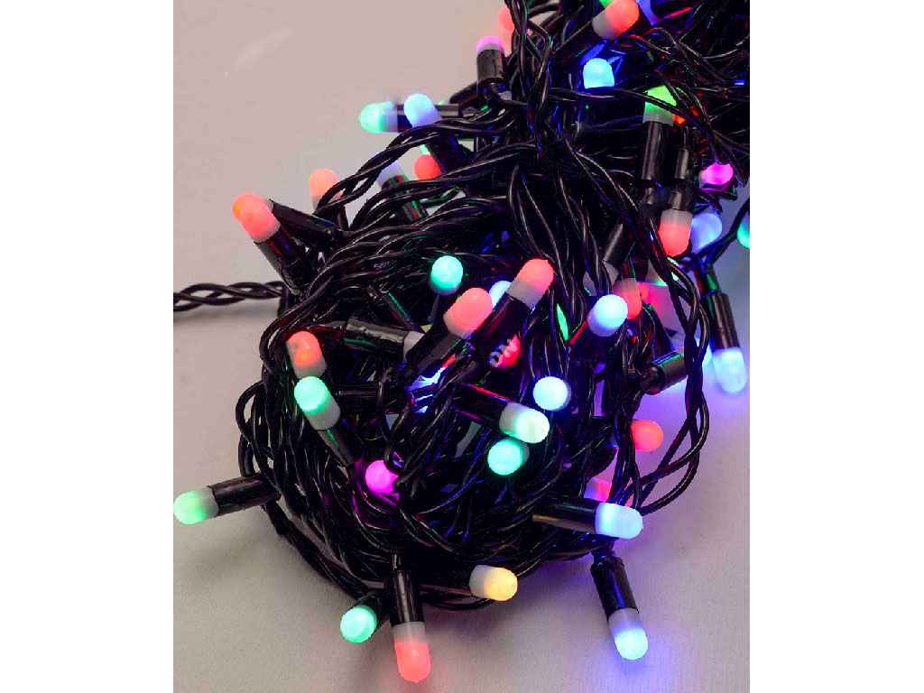 Гірлянда вулична 100LED мульті RB/RG 10м чорний каучук 2.2мм 1420-54 ТМ КИТАЙ Гірлянда вулична 100LED мульті RB/RG 10м чорний каучук 2.2мм 1420-54 ТМ КИТАЙ
