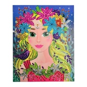 Набір для творчості Діамантова мозаїка "Чарівниця лісу" НТ-26-09. Зображення №2 Набір для творчості Діамантова мозаїка "Чарівниця лісу" НТ-26-09. Зображення №2