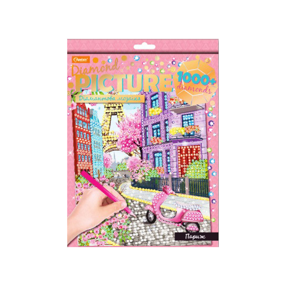 Набір для творчості Діамантова мозаїка "Париж" НТ-26-10 Набір для творчості Діамантова мозаїка "Париж" НТ-26-10