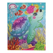 Набір для творчості Діамантова мозаїка "Симпатична черепашка" НТ-26-12. Зображення №2 Набір для творчості Діамантова мозаїка "Симпатична черепашка" НТ-26-12. Зображення №2