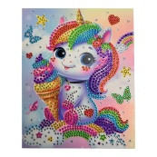 Набір для творчості Діамантова мозаїка "Милий єдиноріг" НТ-26-13. Зображення №2