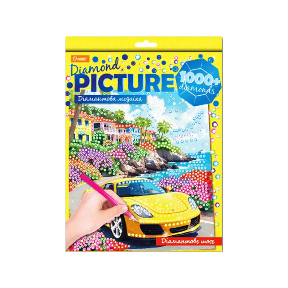 Набір для творчості Діамантова мозаїка "Діамантове шосе" НТ-26-14 Набір для творчості Діамантова мозаїка "Діамантове шосе" НТ-26-14