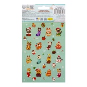 Детский набор зимних наклеек НС-В6-11-3, 2 листа, 28 наклеек. Изображение №2 Детский набор зимних наклеек НС-В6-11-3, 2 листа, 28 наклеек. Изображение №2