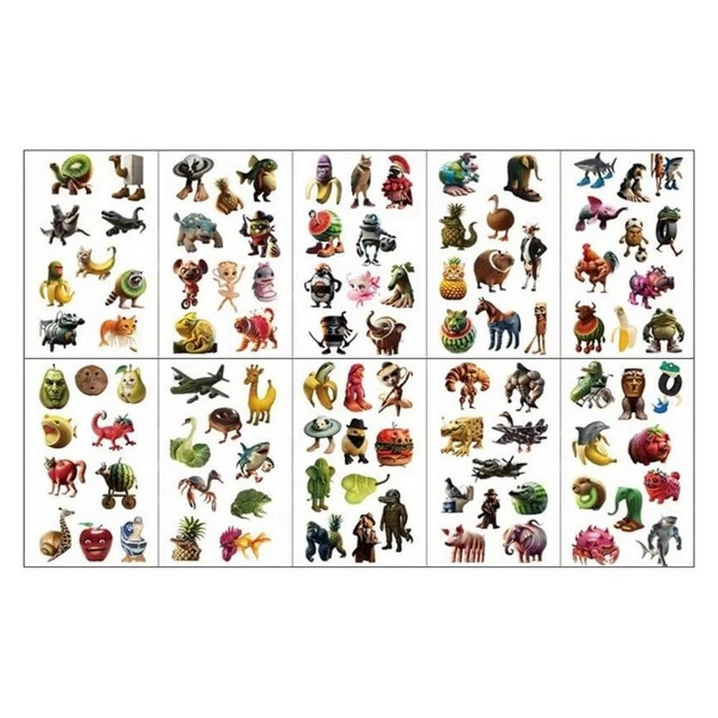 Детские временные тату "Итальянский брейнрот" Italian-brainrot-tattoo-1, 12х7 см Детские временные тату "Итальянский брейнрот" Italian-brainrot-tattoo-1, 12х7 см