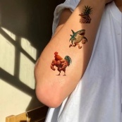 Детские временные тату "Итальянский брейнрот" Italian-brainrot-tattoo-1, 12х7 см. Изображение №2 Детские временные тату "Итальянский брейнрот" Italian-brainrot-tattoo-1, 12х7 см. Изображение №2
