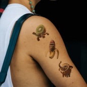 Детские временные тату "Итальянский брейнрот" Italian-brainrot-tattoo-1, 12х7 см. Изображение №3 Детские временные тату "Итальянский брейнрот" Italian-brainrot-tattoo-1, 12х7 см. Изображение №3