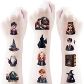 Детские временные татуировки "Гарри Поттер и другие" Potter-mini-tattoo-20, 5х5 см. Изображение №2 Детские временные татуировки "Гарри Поттер и другие" Potter-mini-tattoo-20, 5х5 см. Изображение №2