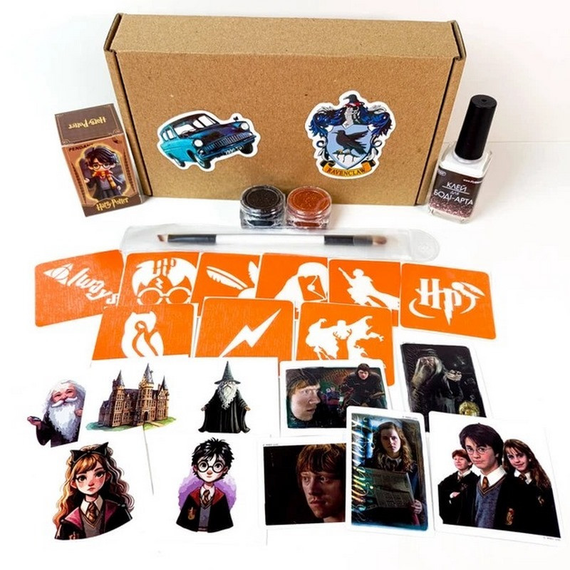 Подарочный набор "Волшебный подарок от Хогвартса" gift-box-potter-1kid Подарочный набор "Волшебный подарок от Хогвартса" gift-box-potter-1kid