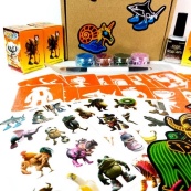 Подарунковий набір "Брейнрот" gift-box-brainrot-3kids. Зображення №2