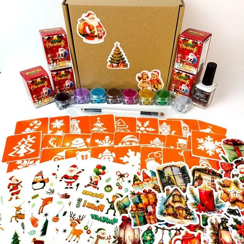 Подарочный набор "Рождественское чудо: Волшебный подарок" gift-box-christmass-5kids Подарочный набор "Рождественское чудо: Волшебный подарок" gift-box-christmass-5kids