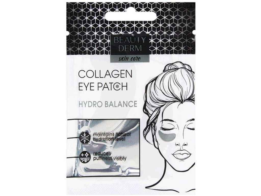 Патчі для очей 18 8мл Прозорі колагенові 2шт ТМ BEAUTYDERM Патчі для очей 18 8мл Прозорі колагенові 2шт ТМ BEAUTYDERM