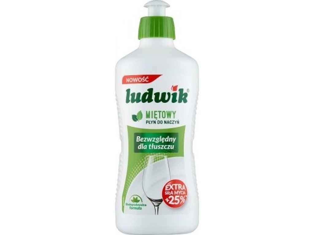 Бальзам для миття посуду 450мл Мята ТМ LUDWIK Бальзам для миття посуду 450мл Мята ТМ LUDWIK