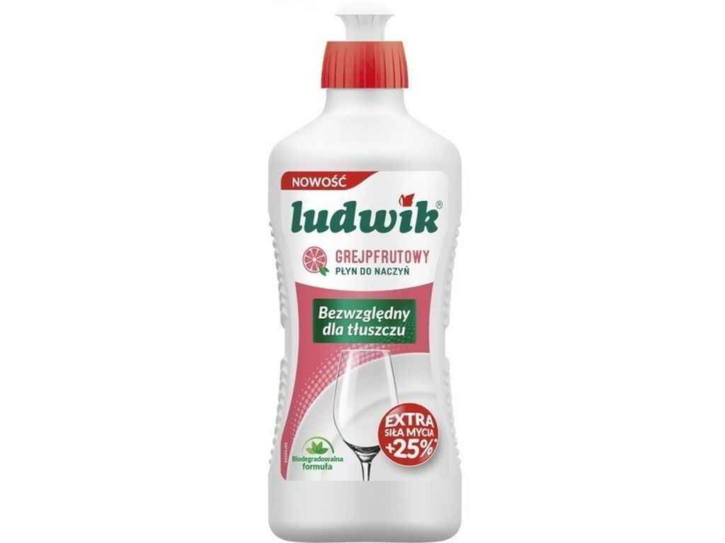 Засіб для миття посуду 450мл Грейпфрут ТМ LUDWIK Засіб для миття посуду 450мл Грейпфрут ТМ LUDWIK