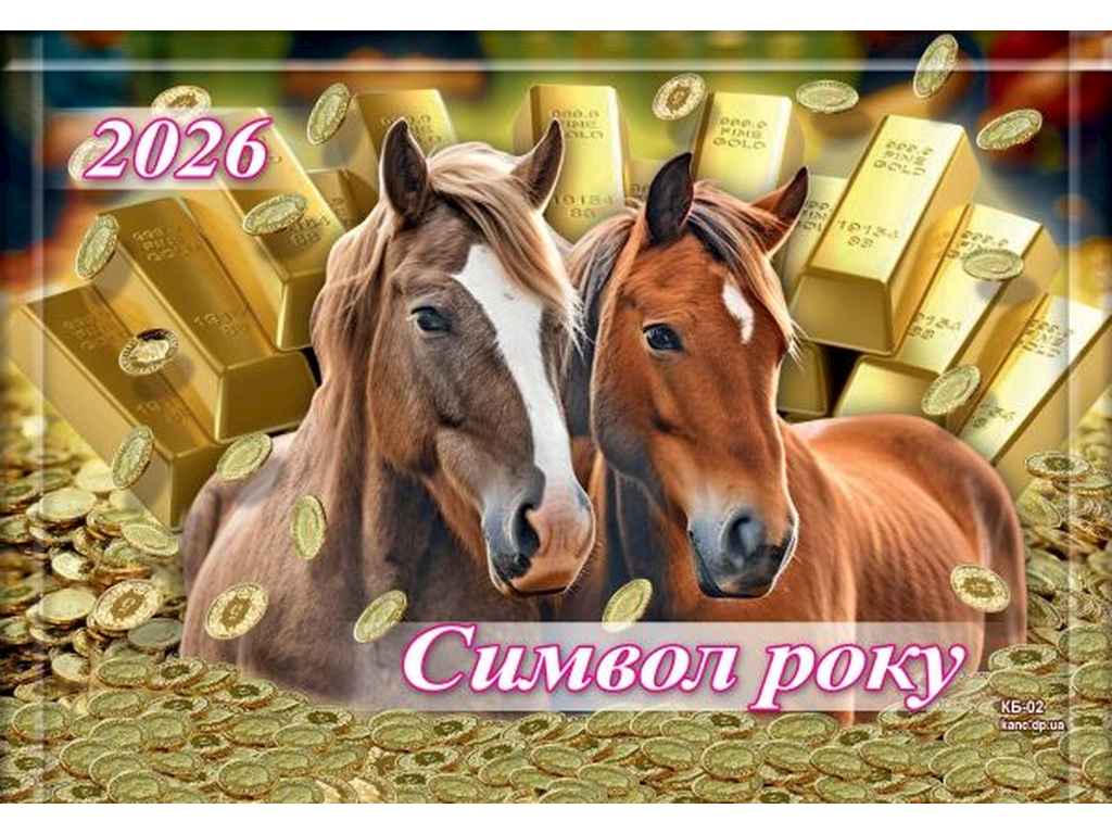 Календар кварт. 3в1 на 1 пружині 30*42см-30*63см 2026 арт.КБ-02 ТМ Україна Календар кварт. 3в1 на 1 пружині 30*42см-30*63см 2026 арт.КБ-02 ТМ Україна