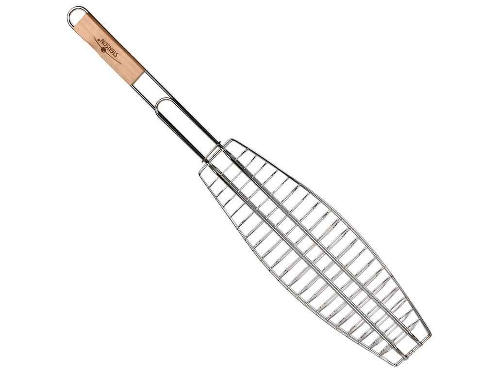 Решітка-гриль для риби 72*42*14*3см MH-5412 ТМ STENSON Решітка-гриль для риби 72*42*14*3см MH-5412 ТМ STENSON