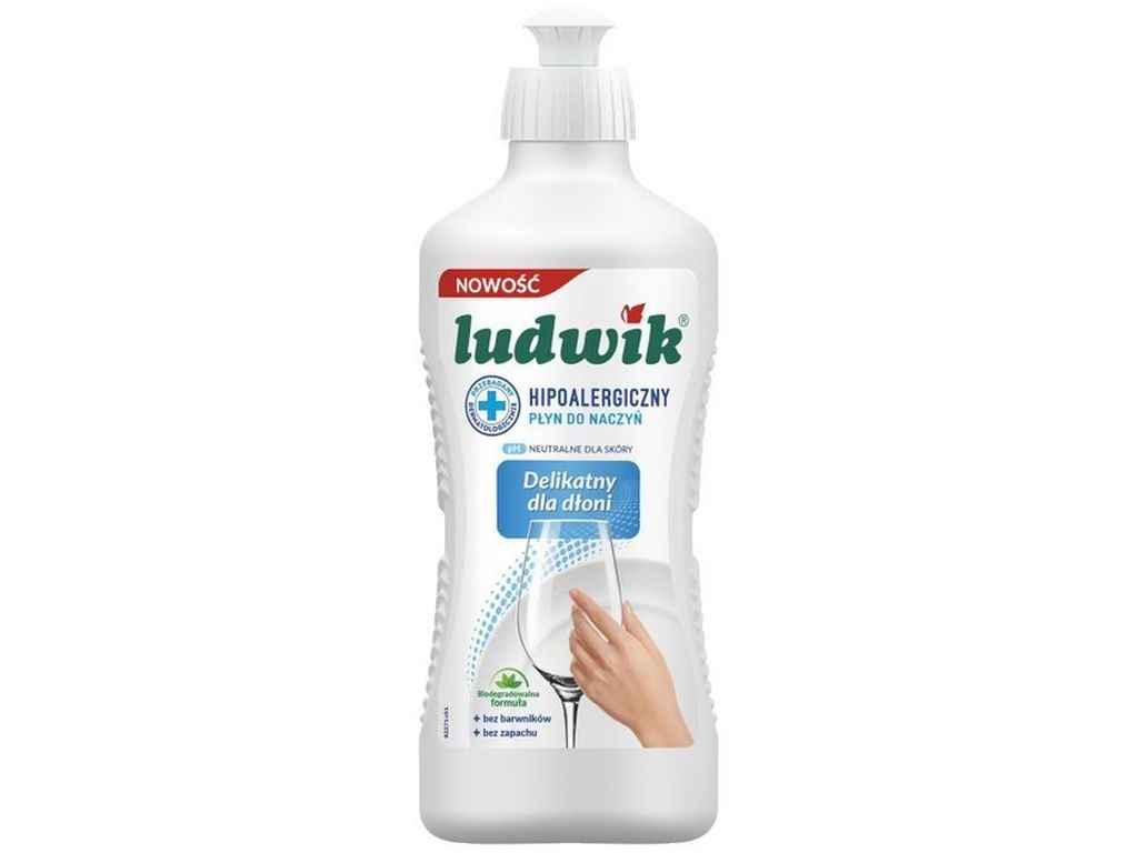 Засіб для миття посуду 450мл Гіпоалергенний ТМ LUDWIK Засіб для миття посуду 450мл Гіпоалергенний ТМ LUDWIK