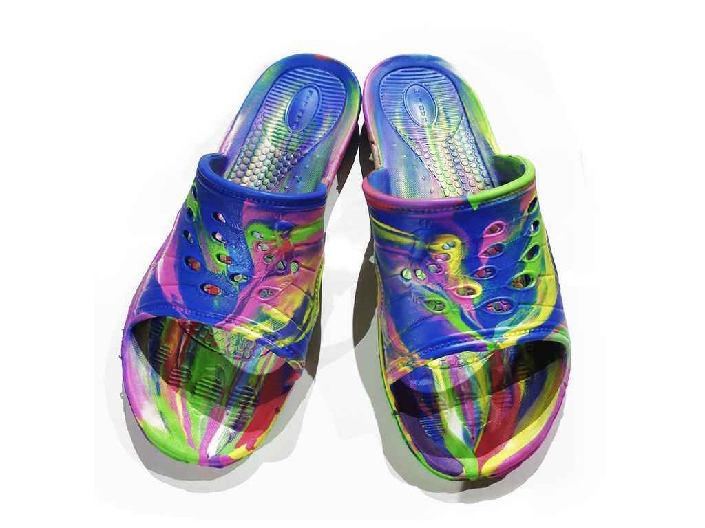 Капці пляжні жіночі (6 пар) арт. А-5 Попугай (36-41р.) ТМ CROSS Капці пляжні жіночі (6 пар) арт. А-5 Попугай (36-41р.) ТМ CROSS