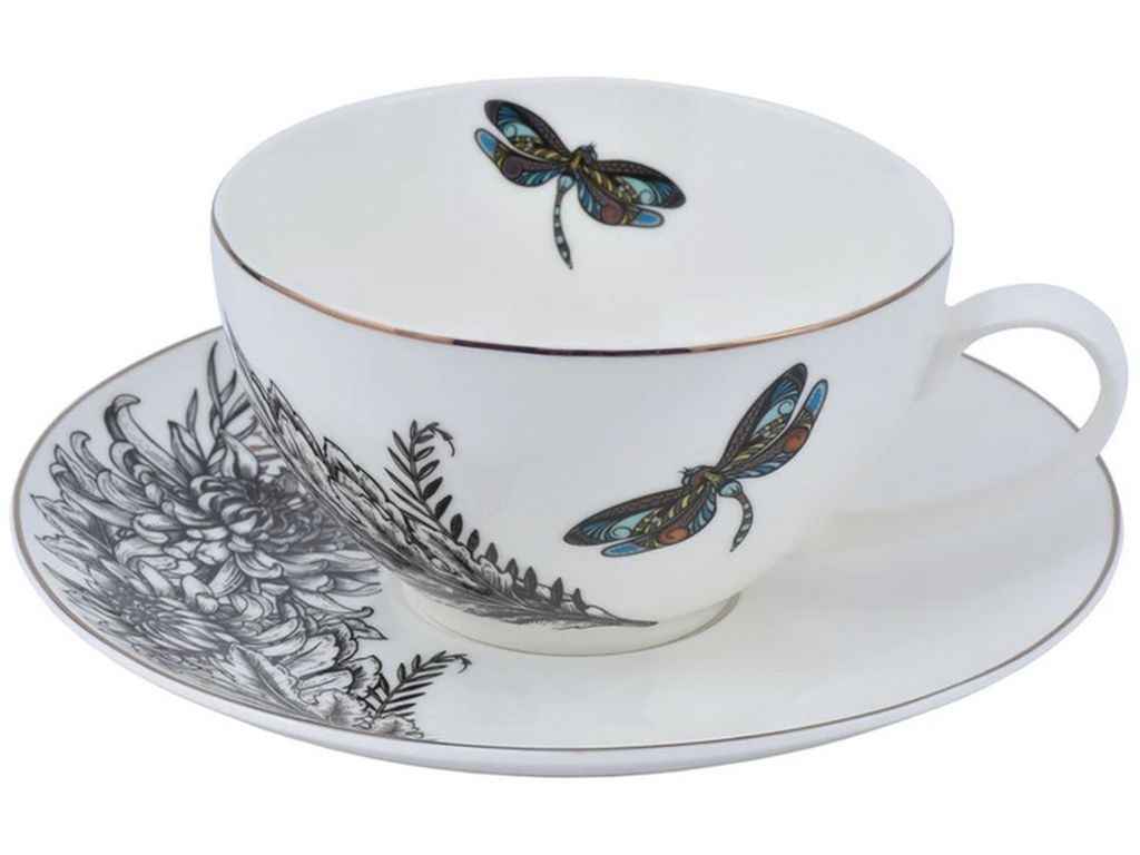 Набір чайний 400мл Charm.Dragonfly Чашкаблюдце Color ТМ ASTERA Набір чайний 400мл Charm.Dragonfly Чашкаблюдце Color ТМ ASTERA