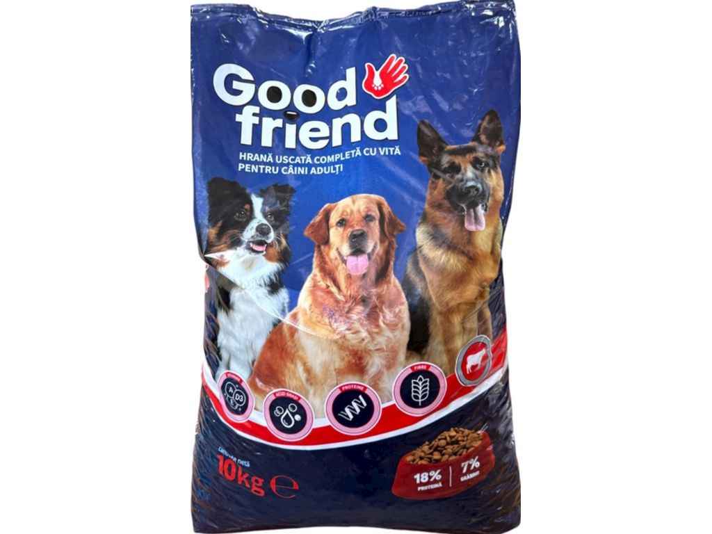 Сухий корм для собак 10кг зі смаком яловичини ТМ GOOD FRIEND Сухий корм для собак 10кг зі смаком яловичини ТМ GOOD FRIEND