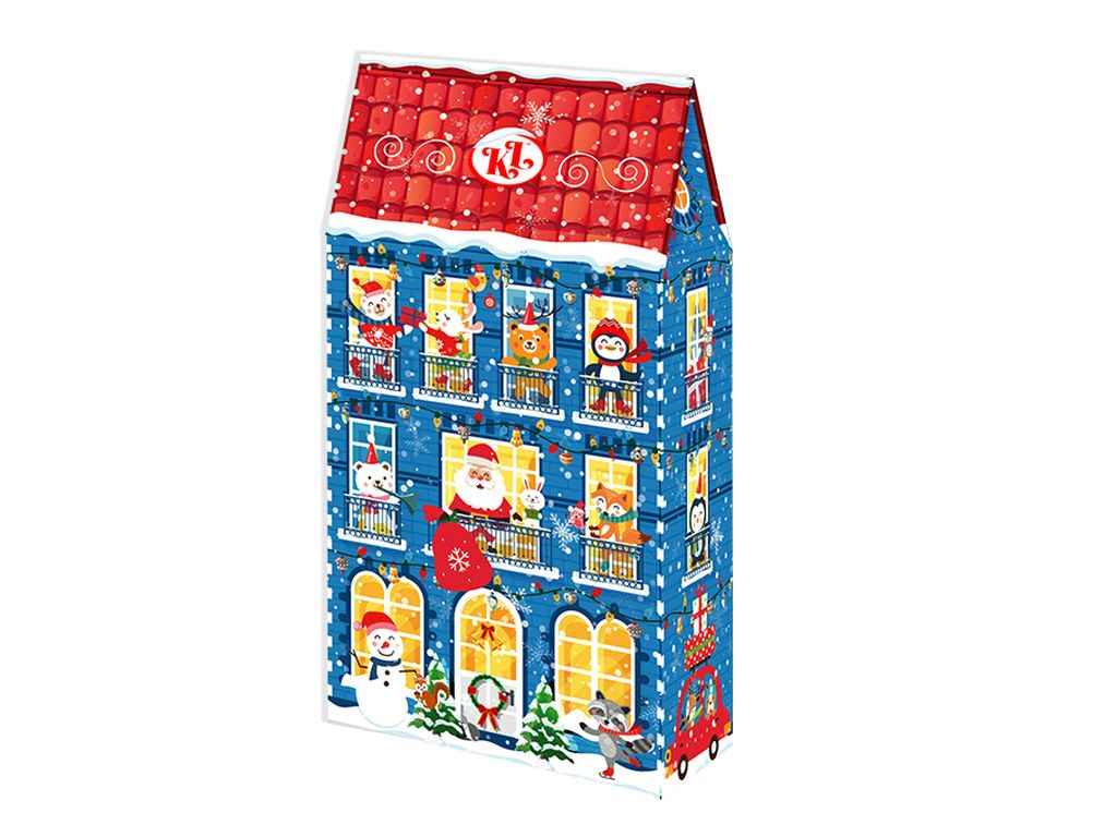 Новорічий подарунок 210г Веселий будиночок ТМКИЇВСЬКІ ЛАСОЩІ Новорічий подарунок 210г Веселий будиночок ТМКИЇВСЬКІ ЛАСОЩІ