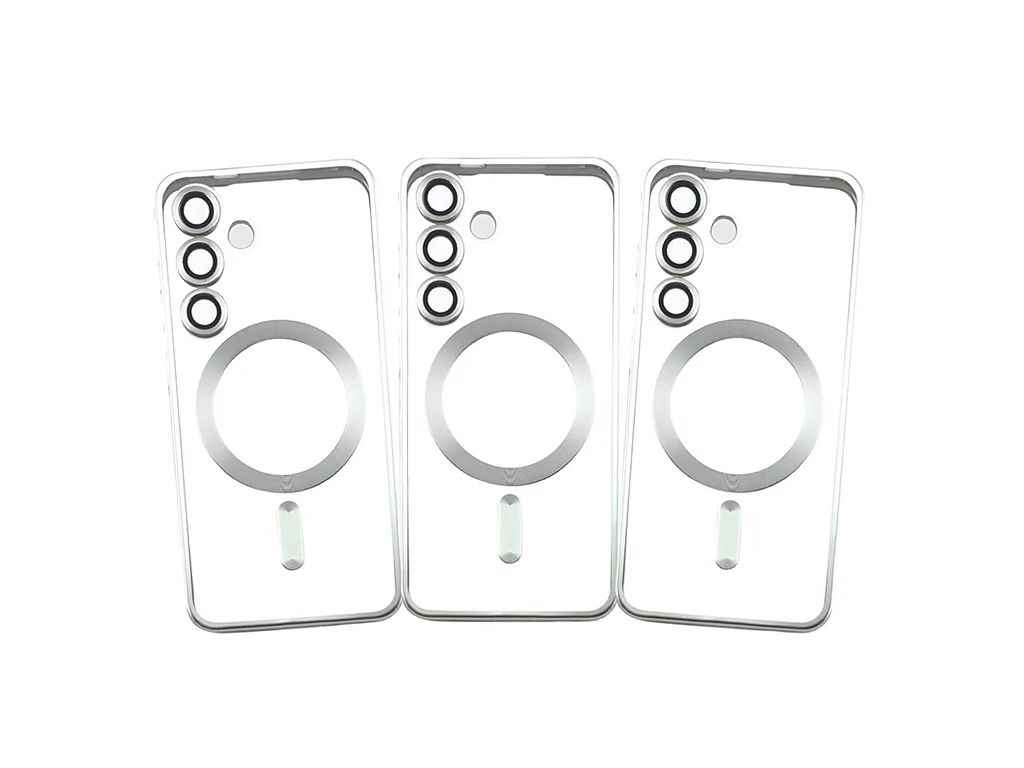 Накладка MagSafe MATTE Samsung Full Camera для S25 Ultra/S938U Silver ТМGerlax Накладка MagSafe MATTE Samsung Full Camera для S25 Ultra/S938U Silver ТМGerlax